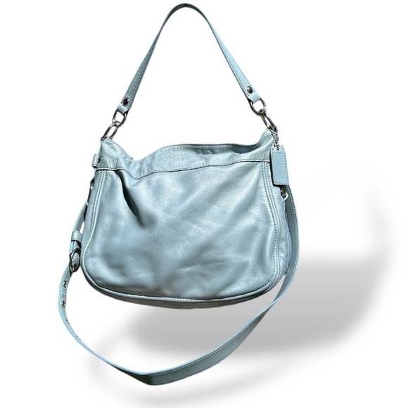 Coach Handbags - Coach Legacy Crossbody Bag | Sky Blue Leather | Vintage 2009